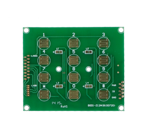 2層 ENIG PCB板，用于酒店數字鎖
